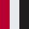 WHITE/RED/BLACK