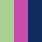VIVID MAGENTA/TECH BLUE STATIC BLUR