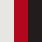 EBONY/FIERY RED/WHITE
