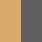 MATTE BLACK GOLD MIR 580G