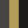 WHITE/BLACK/GOLD