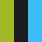 BLACK/BRILLIANT BLUE