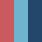 ELECTRIC BLUE STRIPE/WHITE