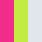 WHITE/PINK/YELLOW