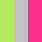 WHITE/PINK/YELLOW