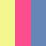 PINK/YELLOW/BLUE