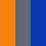 GRAY/ORANGE/BLUE
