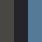 BLACK/BLUE FADE