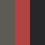 SHADOW GRAY/POP RED