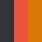 BLACK/ORANGE