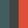 GREEN/BLACK/ORANGE