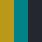SOFT YELLOW/OBSIDIAN-UNIVERSITY GOLD