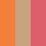 LT KHAKI/WHITE-ALABASTER-TOTAL ORANGE