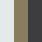 WHITE/BLACK/GOLD