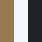 WHITE/BLACK/GOLD