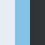 WHITE/BLACK/HERO BLUE