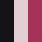 3 BAR TOSS BLACK-CLEAR PINK/BLACK/PINK