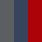 PIEDMONT GREY/FIERY RED