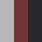 WHITE/FIRE RED-BLACK