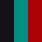 TURBO GREEN/UNIVERSITY RED-BLACK-WHITE