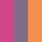 POISON PINK/SUN STREAM/BRIGHT AQUA