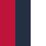NAVY/RED/WHITE