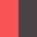 RED/METALLIC BLACK