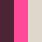EGGPLANT/IVORY