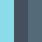 BLACK/BLACK/BLUEFISH