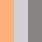 WHITE/BLACK/ORANGE