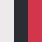 SCARLET/WHITE/BLACK
