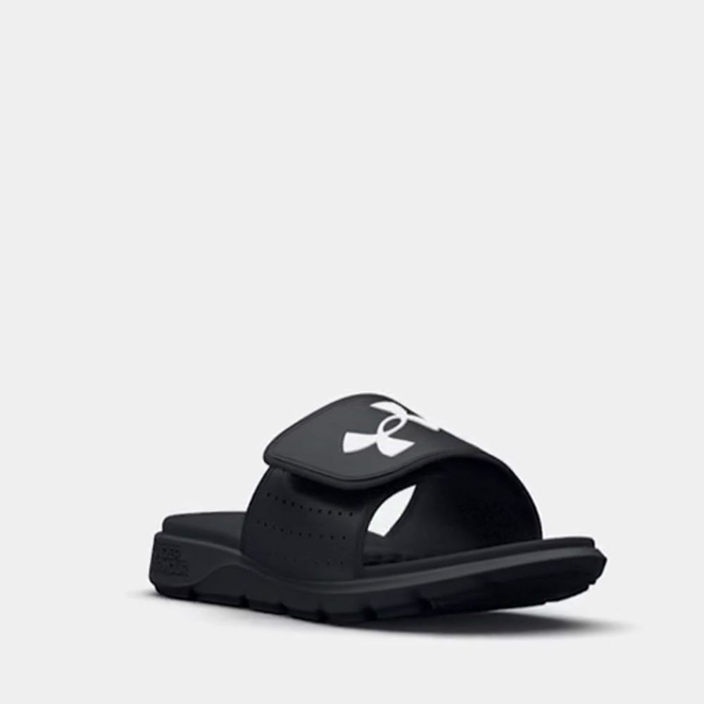 Boys under armour outlet flip flops